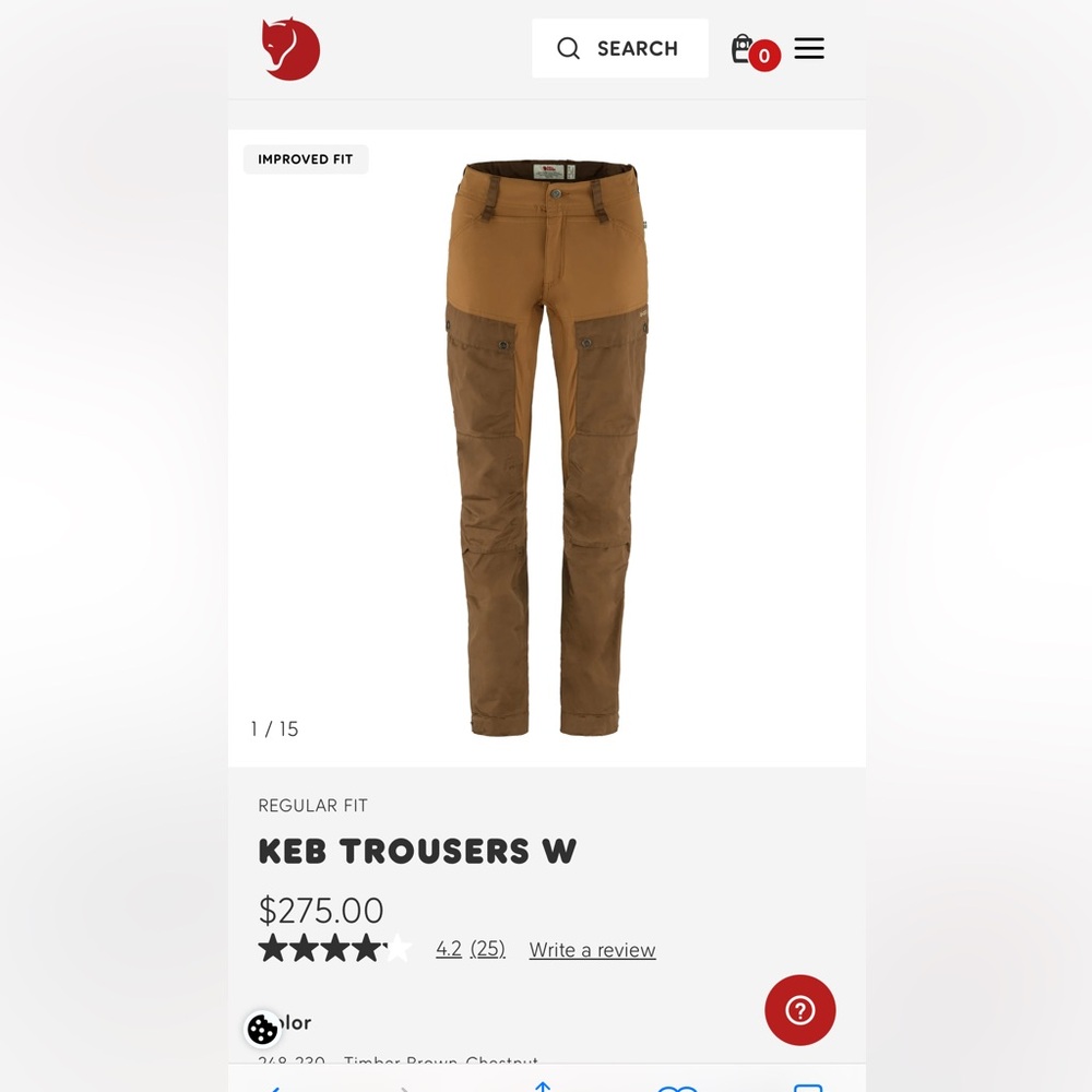 Fjallraven Keb Trousers